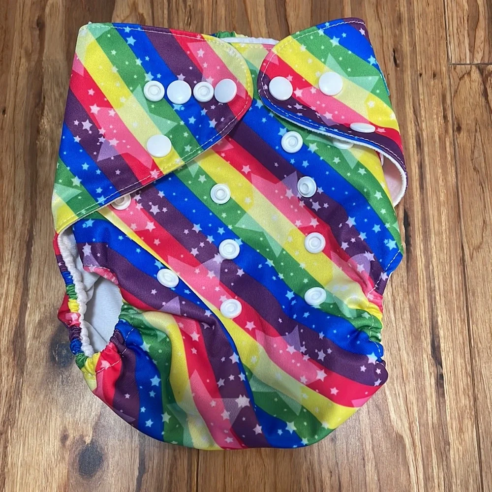 Colorful Kids Cloth Diaper Set